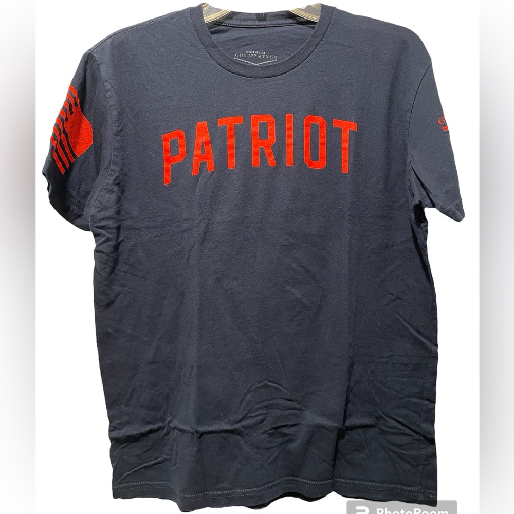 Gruntstyle Patriot F’s Given 0 Men’s Short Sleeve T-Shirt Size Medium